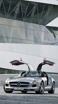 Mercedes Benz SLS AMG - Лучшие обои htc one картинки