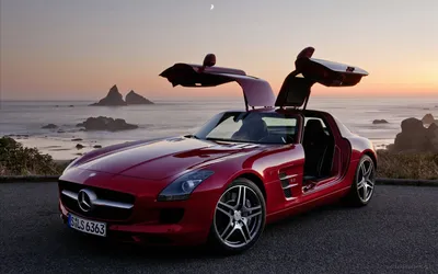 2011 Mercedes Benz SLS AMG 4 Обои - HD Car Wallpapers #1221 картинки