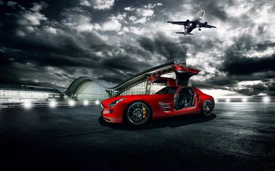 Full HD обои Mercedes-Benz SLS AMG PD900GT картинки