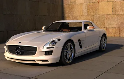 Mercedes-Benz SLS AMG Black Series Обои: ASCO картинки