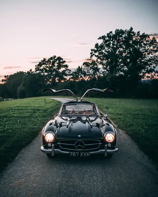 Benz 300 Sl iPhone обои картинки