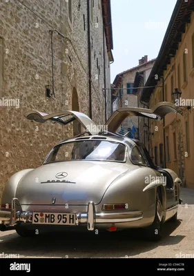 Mercedes Benz 300 SL Gullwing, Сан-Марино Фото - Alamy картинки