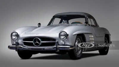 Скачать обои 1955, Mercedes-Benz 300 SL, silver coupe, retro cars, Mercedes-Benz W198, vintage cars, external, german retro cars, Mercedes для монитора с разрешением 2880x1800. Высококачественные обои HD картинки картинки