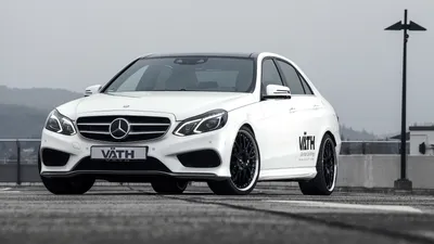 801451 4K, 2015 VATH E-Klasse V50 RS W212, Mercedes-Benz, белый - редкая галерея HD обои картинки