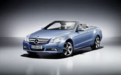 2011 Mercedes Benz E Class Cabriolet 2 Обои - HD Car Wallpapers #1192 картинки