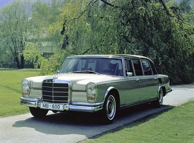 Mercedes-Benz 600 Pullman w100 1975 года официальный рестомод - YouTube картинки