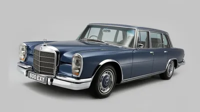 Modelautohandel - Mercedes Benz 600 (W100) Nallinger-Coupe, черный, 1965 г. Масштаб 1:18 CMF картинки