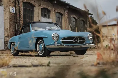 Классический европейский автомобиль Mercedes-Benz 190 SL 1960 года Zu Verkaufen. Прейс 172 900 евро - Дайлер картинки