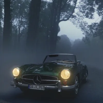 1955-1963 Mercedes Benz 190 SL Coupe Обои для рабочего стола 1920x1080 картинки