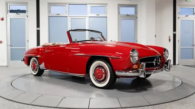 ПРОДАНО: Mercedes-Benz 190SL 1960 года - Компания Scott Grundfor - Классические коллекционные автомобили Mercedes Benz картинки