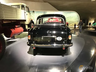 Mercedes-Benz Ponton 180 W120 (1953) 3D модель - Браузер 3D CAD картинки