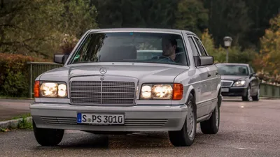 Празднование 40-летия Mercedes-Benz S-класса W126 | Моторный картинки