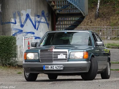 Zeitreise: Unterwegs im Mercedes 300 SE (W126) картинки