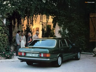 Mercedes-Benz 300 SE (W 126): без кузова S-Klasse mit H - AUTO BILD Klassik картинки