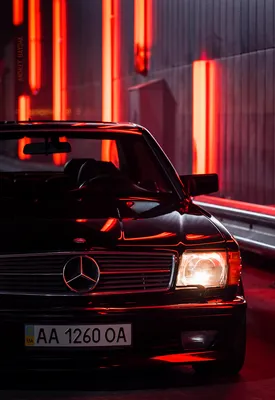 W126 SEC on Behance картинки