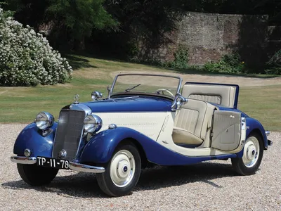 Mercedes-Benz 170 V Roadster (W136) '1936–42 | Мерседес, автомобили мерседес бенц, бенз картинки