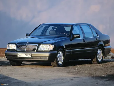 Mercedes-Benz S 600 (W140) 1993–98 обои (1600x1200) картинки