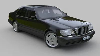 Mercedes-Benz S500 1995 года доказывает, что роскошь никогда не выходит из моды картинки