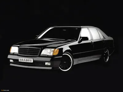 Брабус Mercedes-Benz S-Klasse (W140) 1991–93 обои (1600x1200) картинки