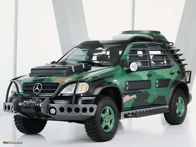 Обои на рабочий стол автомобили Mercedes-Benz M-class W163 - 1998 картинки