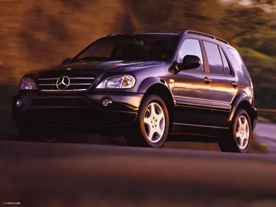 Mercedes-Benz ML 55 AMG US-spec (W163) 2000–03 обои (1600x1200) картинки