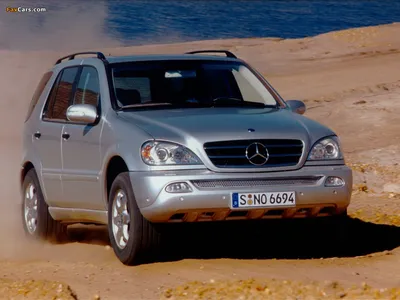 Mercedes-Benz ML 500 (W163) 2001–05 обои (1024x768) картинки