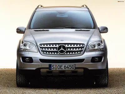 Mercedes-Benz ML 350 (W164) 2005–08 обои (2048x1536) картинки