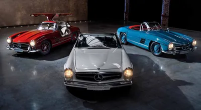 Mercedes-Benz SL-класса сквозь века - Драйв картинки