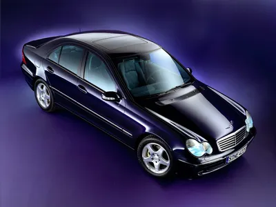 Mercedes-Benz C 55 AMG (W203) 2004–07 обои (1024x768) картинки