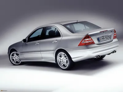 Mercedes-Benz C 55 AMG (W203) 2004–07 обои (2048x1536) картинки