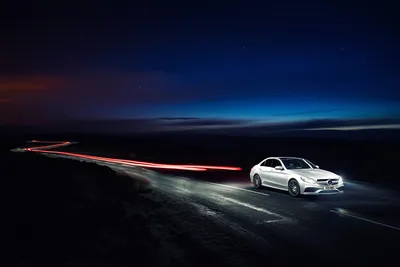 Фотографии Mercedes-Benz 2015 AMG C 63 S UK-spec W205 auto Nacht картинки