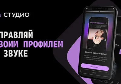 В СТУДИО стало доступно управление своим профилем в Звуке для артистов -  Звук картинки