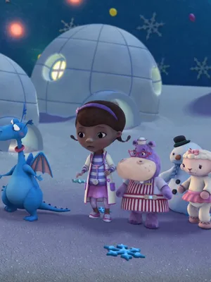 Скачать обои Doc Mcstuffins Chilly Gets Chilly картинки