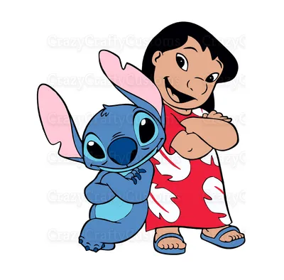 Lilo und Maschen Клипарт Lilo und Stitch Film Stitch Dekor - Etsy.de картинки