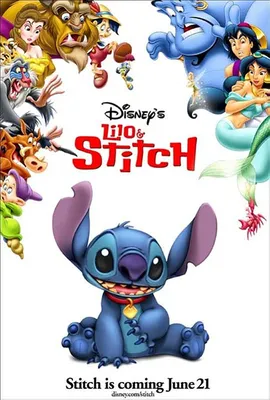 Disney - Lilo & Stitch - Lilo & Stitch Holiday - Детская футболка | Рубашка картинки