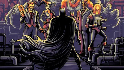 Бэтмен мультсериал обои: r/batman картинки