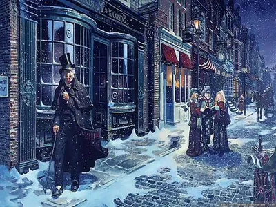 A Christmas Carol Wallpapers - лучшие бесплатные фоны A Christmas Carol картинки