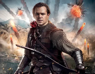 Обои The Great Wall, Matt Damon, Jing Tian, ​​лучшие фильмы, Фильмы #12444 картинки