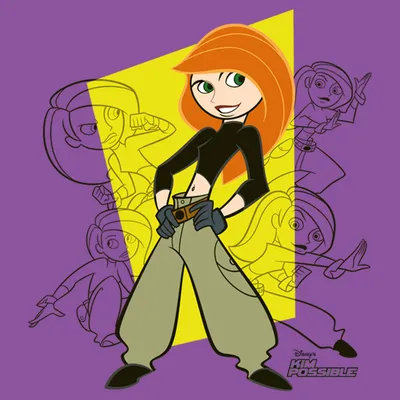 Футболка Girl's Kim Possible Action Poses – Fifth Sun картинки