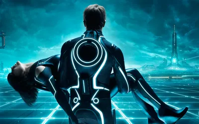 Мультимонитор Tron Legacy 28268 HD обои для ноутбука картинки