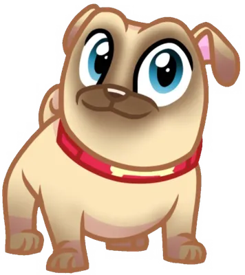 Rolly Puppy собака приятелей вектор | Собаки и щенки, Анимационный фильм, Щенки картинки