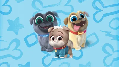 Игра с друзьями-щенками — Disney+ картинки