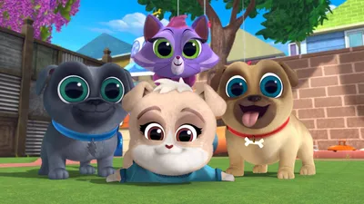 Puppy Dog Pals\" | Обзор эпизодов Хэллоуина из ваших любимых шоу и как их смотреть | Семейное фото POPSUGAR 6 картинки