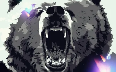 Künstlerisch Bear HD Wallpapers und Hintergründe картинки