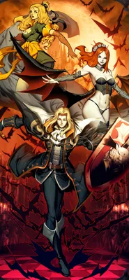 CastleVania Symphony of the Night Genzoman Vertica... iPhone Обои Скачать бесплатно картинки