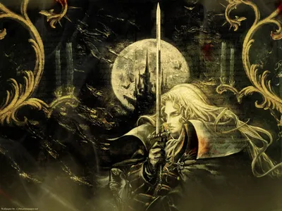 Скачать обои Black Gold Castlevania Symphony картинки