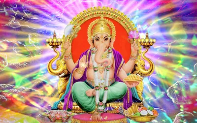 Papel de parede Hindu Ganesh бра и свечи в индийском стиле 3d обои, гостиная спальня ресторан фреска|Обои| - AliExpress картинки