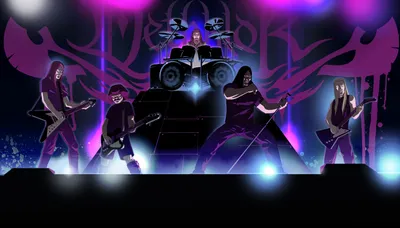 Премьера музыкального клипа Dethklok для «Галактики» | Гитарный мир картинки