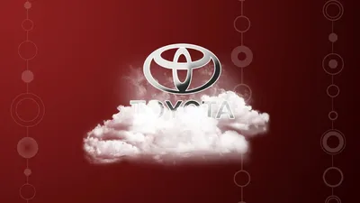 Логотип Toyota - Брендовые обои картинки