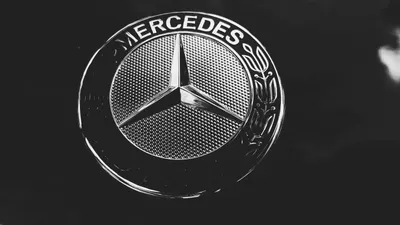 Full HD логотип Mercedes Benz обои картинки